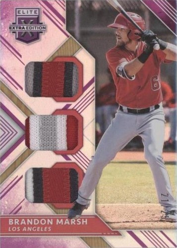 2018 Panini Elite Extra Edition - Brandon Marsh #TM-BM