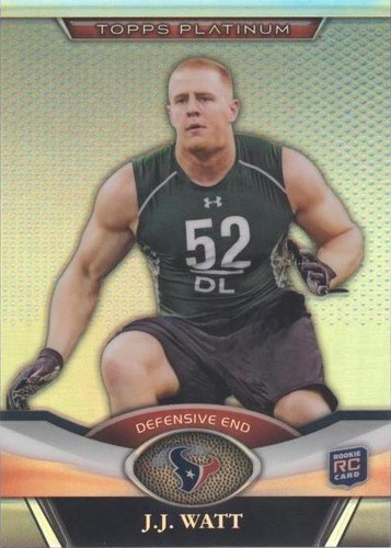 2011 Topps Platinum J.J. Watt #86