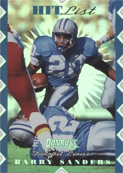 Donruss Barry Sanders #2 1996