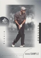 2001 SP Authentic Preview - Sergio Garcia #31