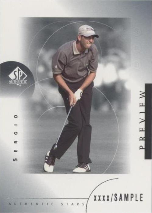 2001 SP Authentic Preview - Sergio Garcia #31