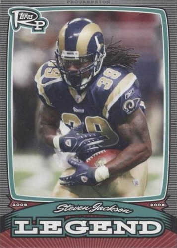 2008 Topps Rookie Progression Steven Jackson #PL-SJ