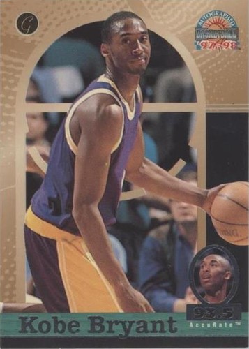 1997 Score Board Autographed Basketball - Kobe Bryant #11