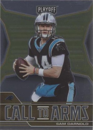 2021 Panini Playoff Sam Darnold #CA-SDA