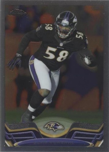 2013 Topps Chrome Elvis Dumervil #182