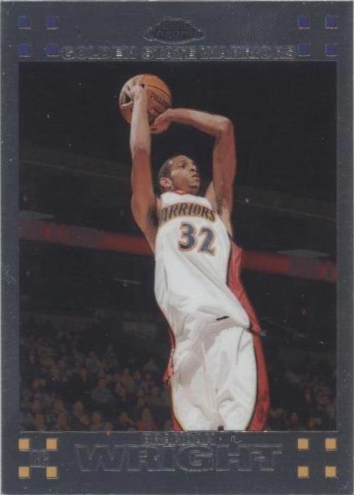 2007-08 Topps Chrome - Brandan Wright #158