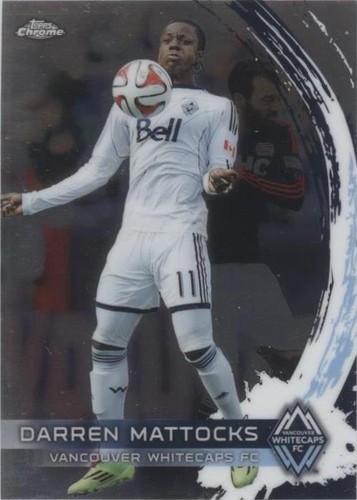 2014 Topps Chrome MLS Darren Mattocks #88