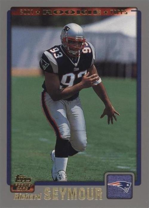 2001 Topps Richard Seymour #360
