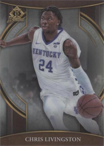 2022-23 Bowman University Chrome - Chris Livingston #BI-9