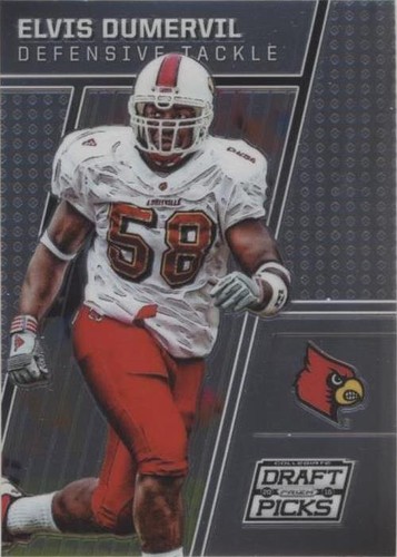 2016 Panini Prizm Collegiate Draft Picks Elvis Dumervil #38