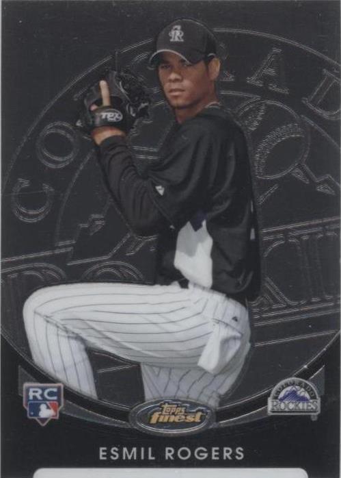 2010 Topps Finest - Esmil Rogers #146