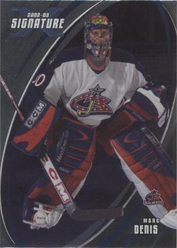 2002-03 In the Game Be A Player Signature Series - Marc Denis #020