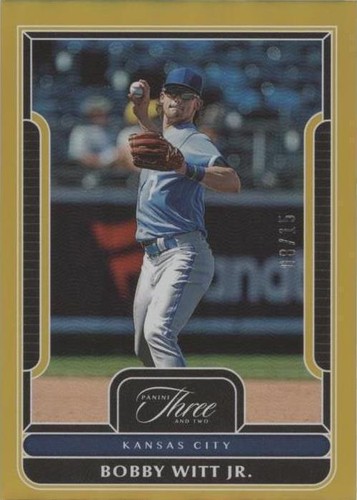 2023 Panini Three and Two - Bobby Witt Jr. #56
