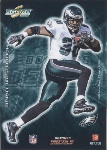 2008 Score Brian Westbrook #19