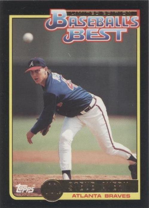 Topps McDonald's 1992 edición limitada Baseball's Best - Steve Avery #16