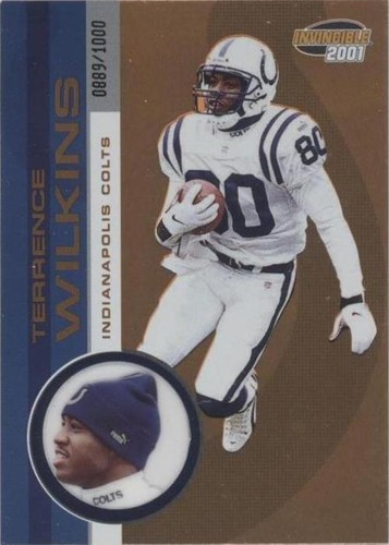 2001 Pacific Invincible Terrence Wilkins #101