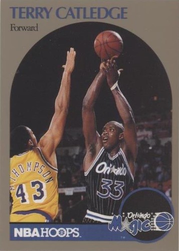 1990-91 NBA Hoops 100 Superstars - Terry Catledge #69