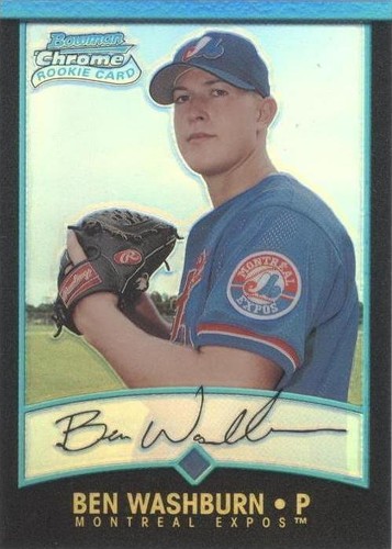2001 Bowman Chrome - Ben Washburn #117