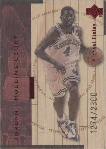 1998-99 Upper Deck Hardcourt - Michael Finley/Michael Jordan #J6