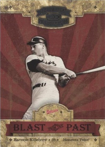 2004 Donruss Throwback Threads - Harmon Killebrew #BP-11