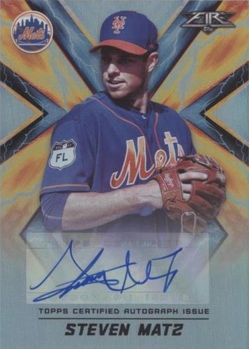 2017 Topps Fire - Steven Matz #FA-SM