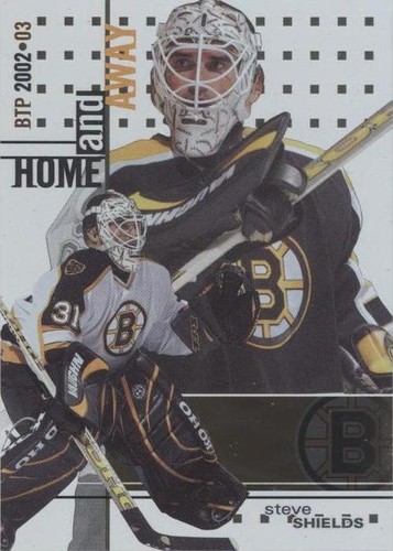 2002-03 In the Game Be A Player Between the Pipes - Steve Shields #123