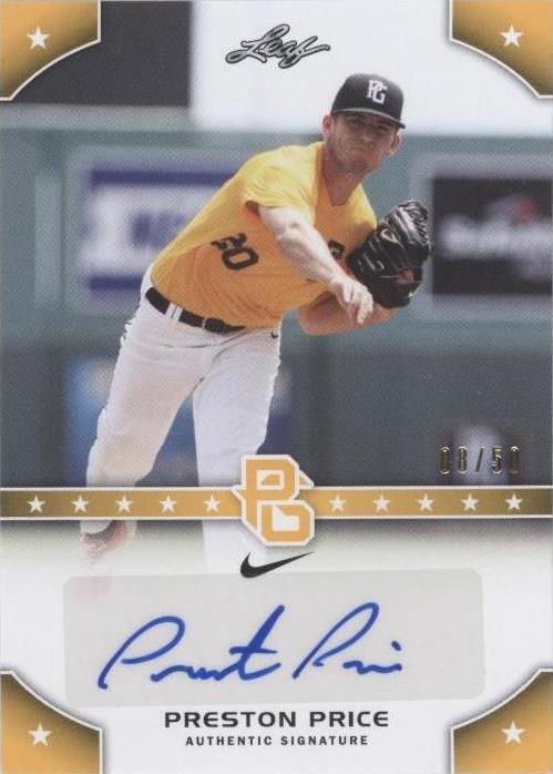 2015 Leaf Perfect Game National Showcase - Preston Price #PG-PP2