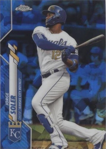 2020 Topps Chrome Sapphire Edition - Jorge Soler #450
