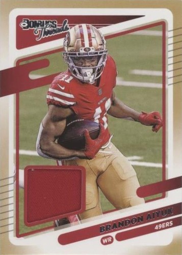 2021 Panini Donruss Brandon Aiyuk #DT13
