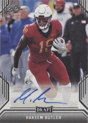 2019 Leaf Draft Hakeem Butler #BA-HB1