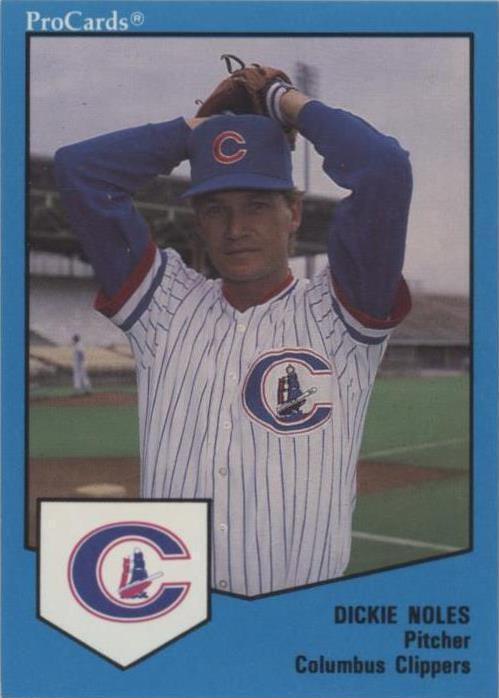 1989 ProCards Triple A - Dickie Noles #749