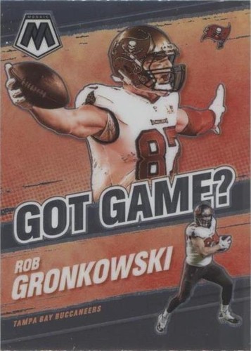 2021 Panini Mosaic Rob Gronkowski #GG-1