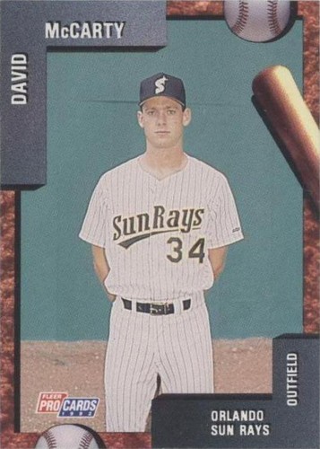 1992 Fleer ProCards Minor League - Dave Mccarty #2860