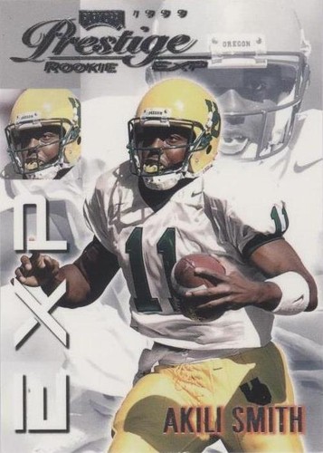 1999 Playoff Prestige EXP Akili Smith #EX32