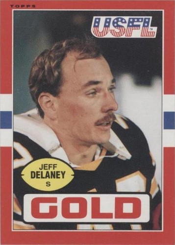 1985 Topps USFL Jeff Delaney #30