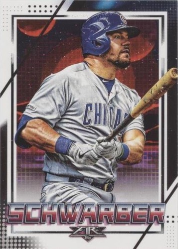 2020 Topps Fire - Kyle Schwarber #123