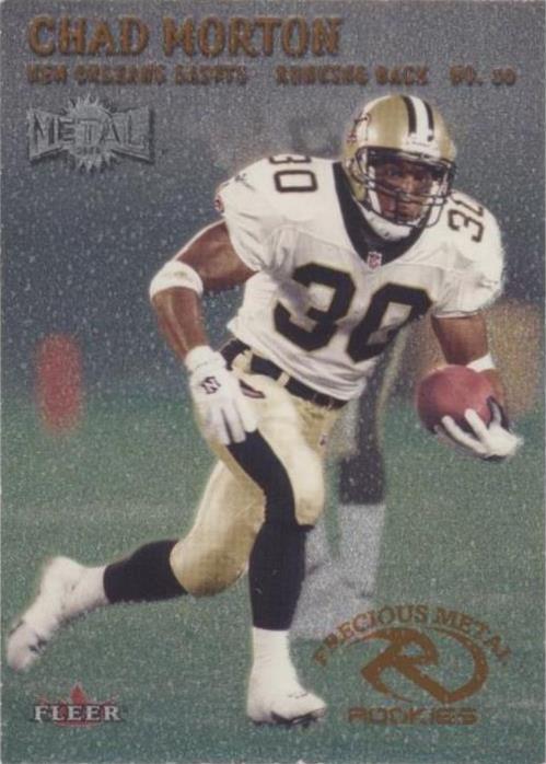 2000 Fleer Metal Chad Morton #202