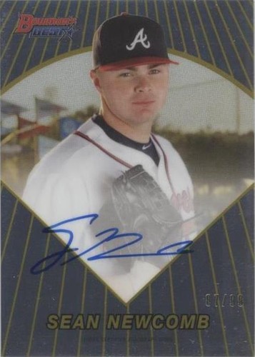 2016 Bowman's Best - Sean Newcomb #96BBA-SN