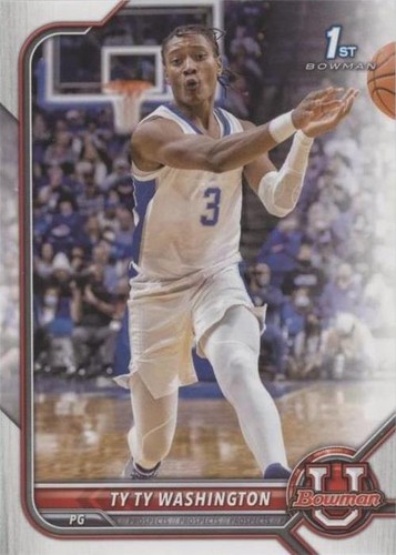2021-22 Bowman University - TyTy Washington Jr. #22