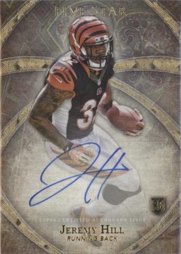 2014 Topps Five Star Jeremy Hill #FSA-JH