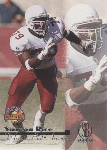 1996 Score Board Autographed Collection Simeon Rice #33