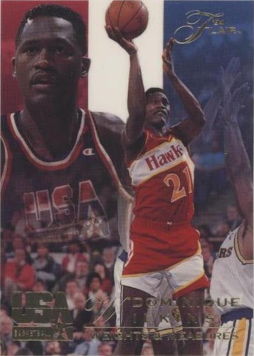 1994 Flair USA Basketball - Dominique Wilkins #110