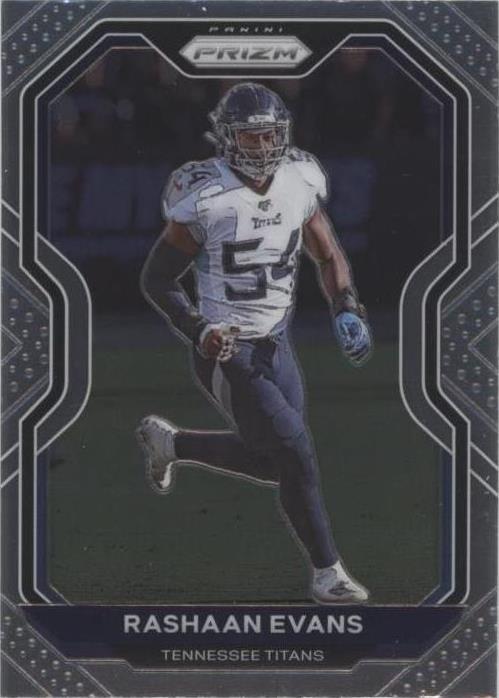 2020 Panini Prizm Rashaan Evans #107