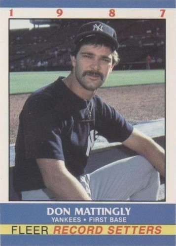 1987 Fleer Baseball Record Setters - Don Mattingly #20