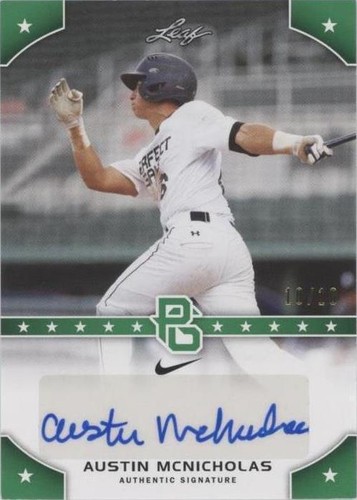 2015 Leaf Perfect Game National Showcase - Austin Mcnicholas #PG-AM4