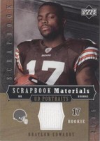 2005 Upper Deck Portraits Braylon Edwards #SB-BE