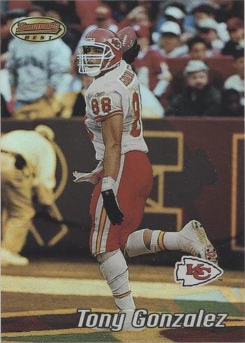 2002 Bowman's Best Tony Gonzalez #80