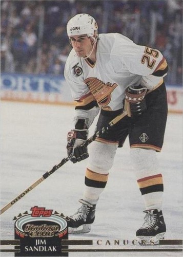 1992-93 Topps Stadium Club - Jim Sandlak #175