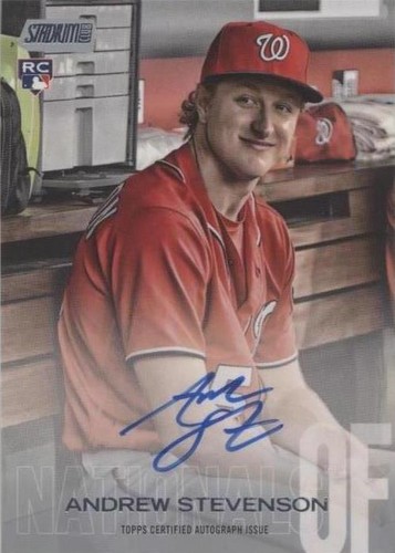 2018 Topps Stadium Club - Andrew Stevenson #SCA-AST