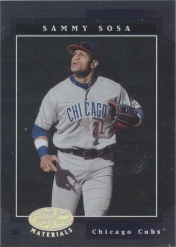 2001 Leaf Certified Materials - Sammy Sosa #23